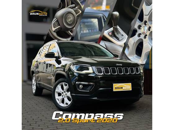 JEEP COMPASS 2.0 16V FLEX SPORT AUTOMÁTICO JEEP COMPASS 2.0 16V FLEX SPORT AUTOMÁTICO